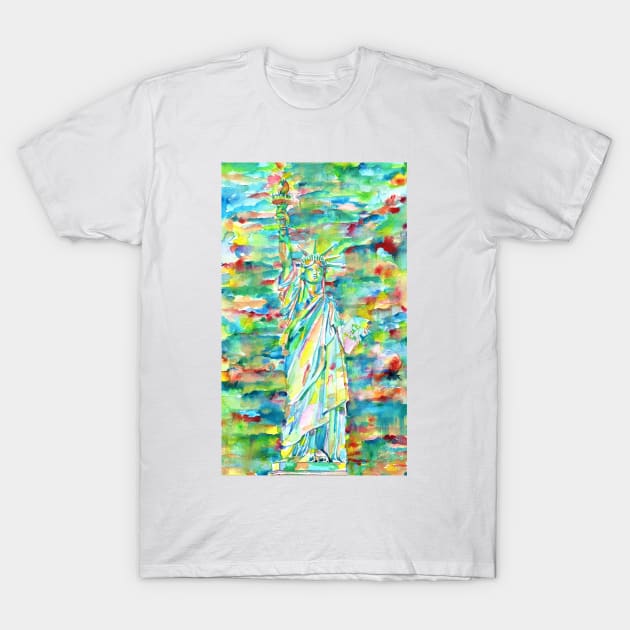 STATUE OF LIBERTY T-Shirt by lautir